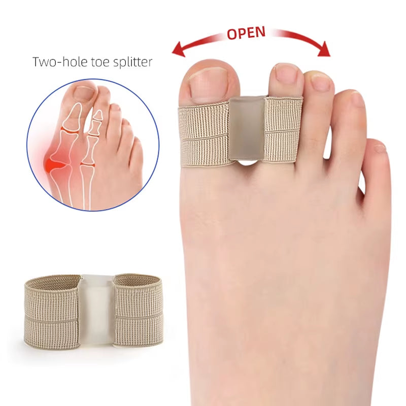 Transform Your Toes: Silicone Toe Spreader Separator for Bunion Relief and Perfect Alignment